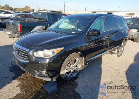 2013 Infiniti Jx35 z USA, uszkodzony, nr VIN 5N1AL0MM1DC317973